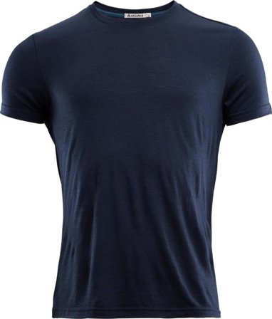Aclima LightWool Classic T-shirt Man Men short-sleeved sweaters Blue L