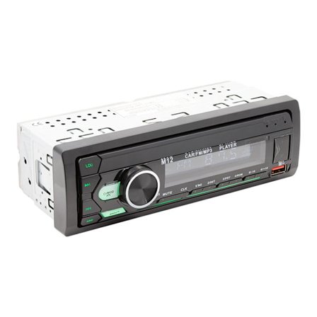 1 Din bilradio Stereo FM Aux Input Receiver TF USB 60Wx4 MP3 Multimedia Player Bluetooth-kompatibel
