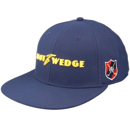 American Needle - Blå snapback Keps - Foot Wedge Covert 19Th Hole Golf Navy Snapback @ Hatstore