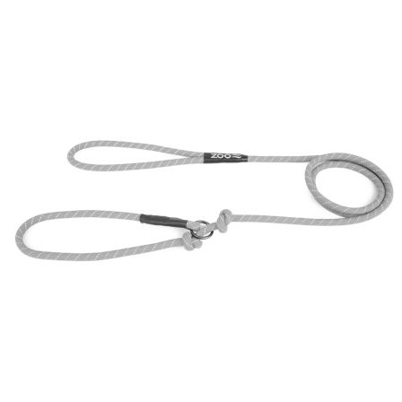 Selected by ZOO - Retrieverbånd Rufus tau Φ8 mm x 160 cm Grått - Hund - Halsbånd - ZOO.no