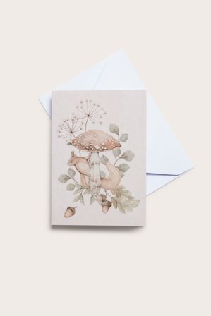 Newbie | Kartka we wzory Zielony ONE SIZE | Zielony