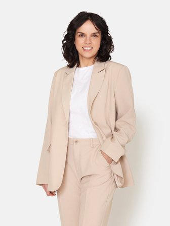 JENSEN - Blazer - Sand