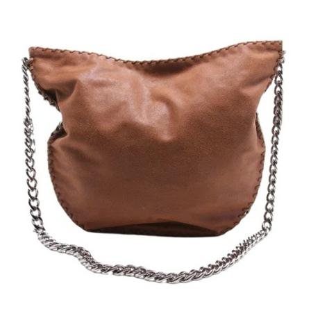 Stella McCartney Pre-owned Pre-owned Tyg crossbodyvskor brun, Dam Vintage Väskor, Dam, Storlek: ONE SIZE