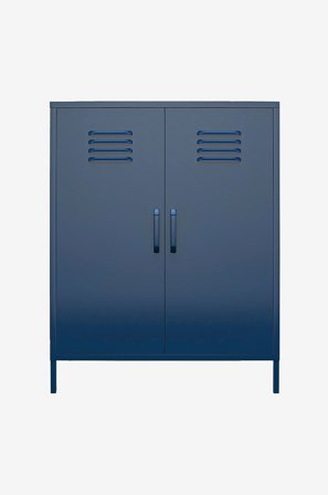 Dorel Home - Skap med to dører Cache - Blå - Skjenker & sideboards - Fra Homeroom