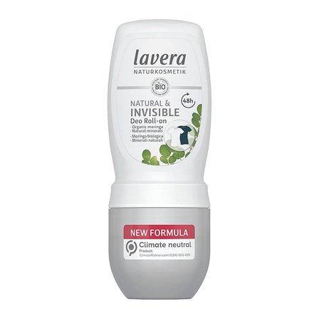 Lavera Deo Roll-On Invisible 50 ml, Parfumer & Dufte, Til Hende, Deodorant