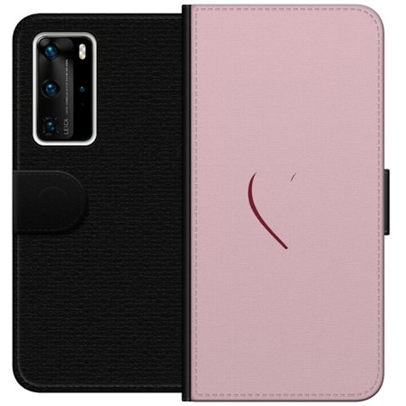Kompatibel Tegnebogsetui til Huawei Huawei P40 Pro SoftPinkLove