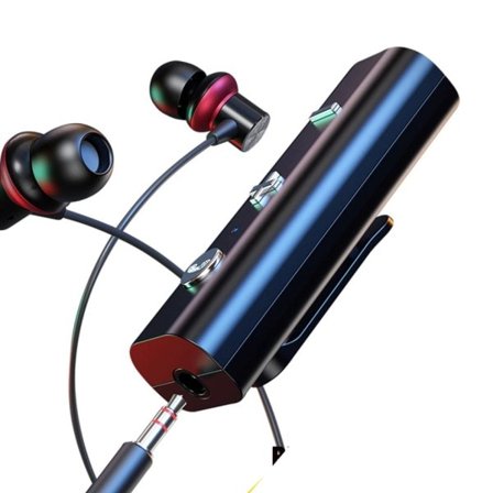 Bluetooth Adapter 5.0 Trådløs Bluetooth Mottaker For 3,5mm Jack Øretelefon Aux Bluetooth Sender Audio