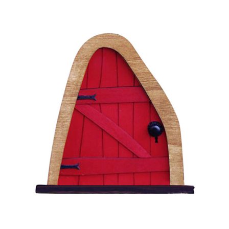 Miniature Fe Hjemme Dør Vindue Nisse Figuriner Til Have Kunst Have Skulpturer Udendørs Dekoration-F