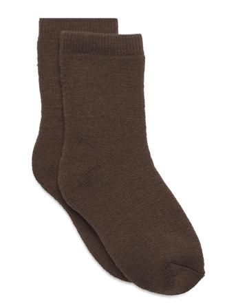 Nmmwaksi Wool Terry Sock Xxii Socks & Tights Socks Harmaa Name It