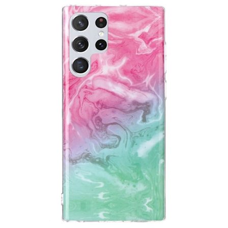SKALO Samsung S22 Ultra Marmor TPU-skal - Motiv 2