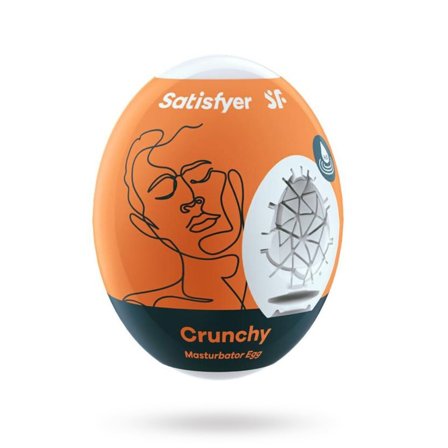 SATISFYER CRUNCHY MASTURBATOR EGG