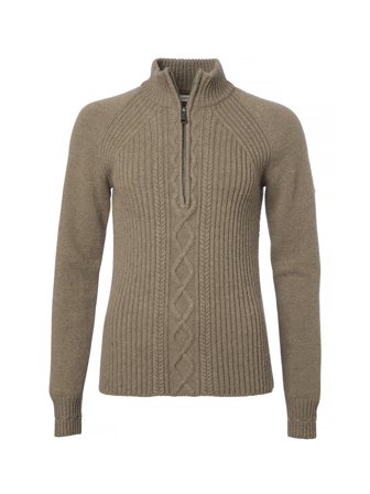 Stella Half Zip Wool Pullover Women
