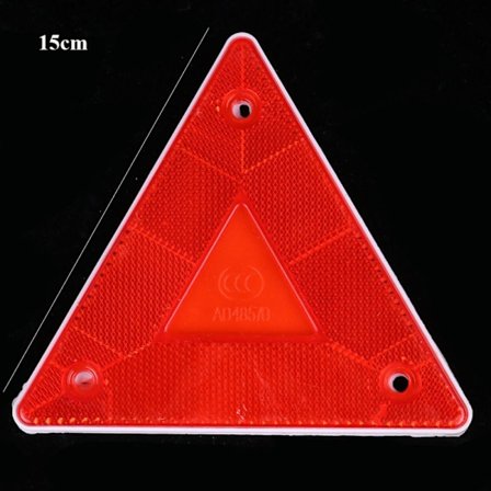 Triangel Varning Reflektor Skylt Ram RÖD TRIANGEL TRIANGEL