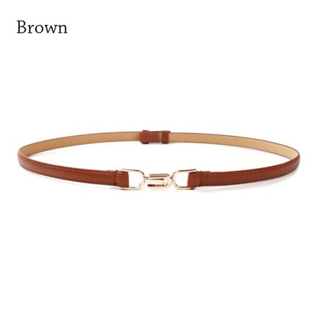 Tunt midjebälte Midjeband BRUN - spot sales