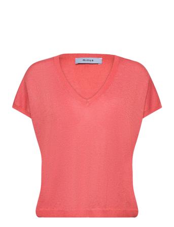 Mscarlina Batsleeve Knit Tee Coral Minus