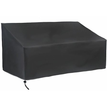 3-personers havebænksbetræk, udendørs terrassebænksbetræk, støvtæt, anti-UV, vandtæt, vindtæt, Oxford-stof, beskyttelsesbetræk til sofa