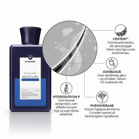 HH Simonsen Moisture Conditioner 250 ml, Hår, Shampoo & Hårpleje, Balsam