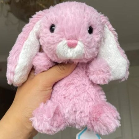 Jellycat Bartholomew plyslegetøj, blødt og behageligt, en fantastisk gave til børn, Valentinsdag eller en samlerobjekt, sød lyserød kanin.