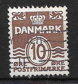 Danmark - AFA 235ax - Stemplet