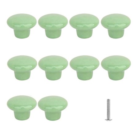 10 Stk Skabsknopper Skuffe Trækker Kommodeknop