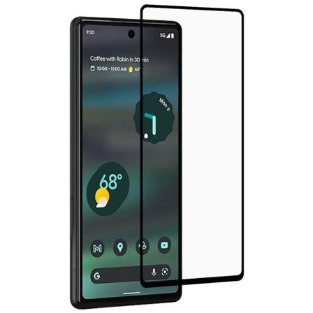 Google Pixel 6a kosketusherkkä ja temperoitu suojalasi Transparent