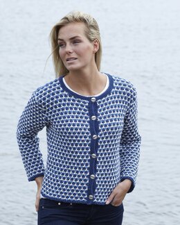 Strikkeoppskrift Jakke - Svarta Fåret