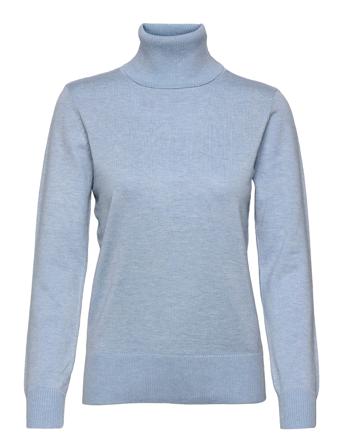J2046, Milasz Rollneck Pullover Blue Saint Tropez