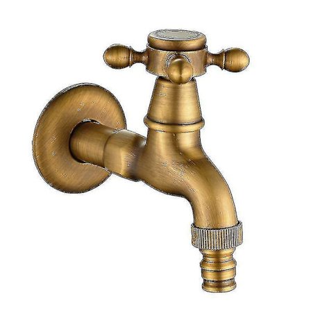 Vintage Enkeltgreps Kaldtvannskran Veggmontert Vask