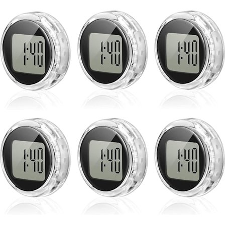 Vandtætte Mini Motorcykel Ure til at Klistre På, Digitale Ure til Ve