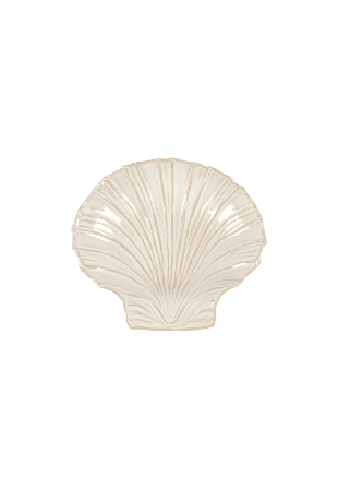 Pick A Poppy Shell Skål Mellan - 20x18 Cm Skålar Vit