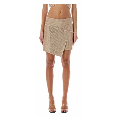 Andrea Adamo Skirts beige, Dam, Dam, Storlek: S