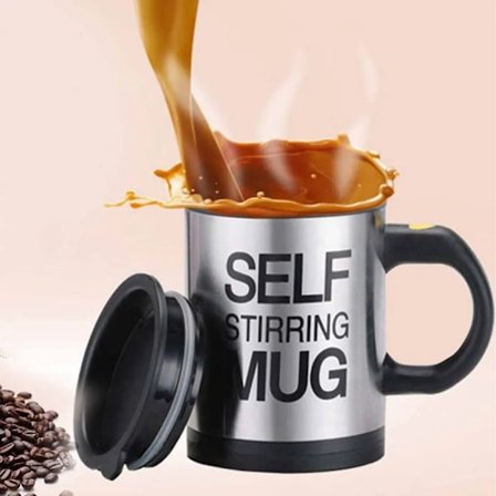 400ml Självrörande Mugg Kaffe Mugg Självrörande Mugg Kaffe Mugg Automatiskt