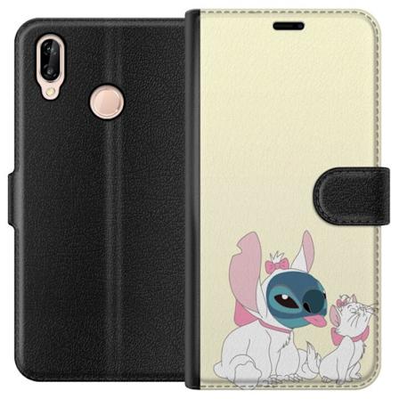 Huawei P20 lite Lommeboketui Stitch Aristocats