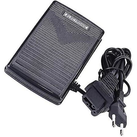 200-240v Fotpedal for symaskin med strømledning, kompatibel med Feiyue, Fy811 / Fy812, Butterfly, Singer, Janome, Juki, Acme