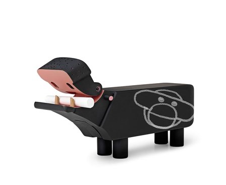 Kay Bojesen Flodhest Sort 12,5 cm, Tøj & Bolig, Indretning, Figurer Og Pynt