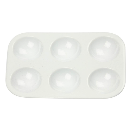 Creativ Company Palette plastique Rectangulaire