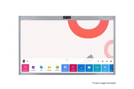 LG One:Quick Works 55CT5WJ-B 55" LED-bakgrunnsbelyst LCD-skjerm - 4K - for konferanse