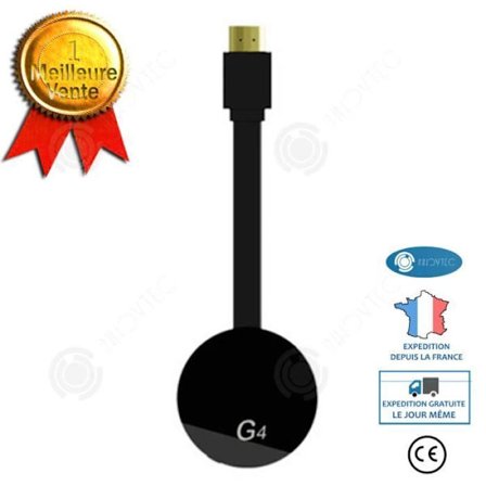 Monimedia-vastaanotin - INN - Wecast 4. sukupolvi - HDMI 1080p - Wi-Fi - Älypuhelimen ohjaus