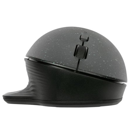 Targus ErgoFlip EcoSmart - mus - bærekraftig tvehendt - Bluetooth 5.0 LE - svart