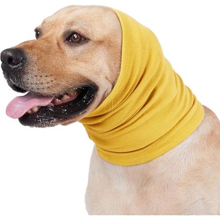 Hund Støjdæmpende Ørekopper til Ørebeskyttelse, Beroligende Høretelefoner til Mellemstore Store Hunde Hætte til Angstlindring/Beroligende/Varme (