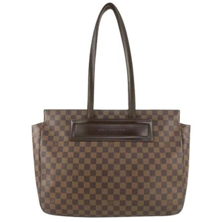 Louis Vuitton Vintage, Pre-owned Canvas louis-vuitton-bags Bruin, Dames, Maat:ONE Size
