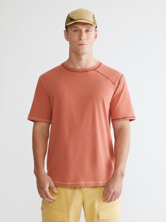 Klättermusen Torre SS Tee Men's's - Stone Red - Men's - L