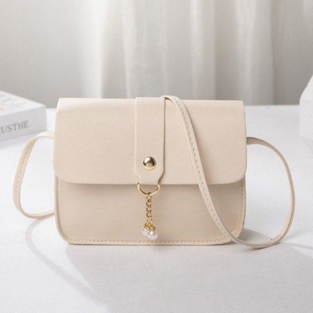 Handväska Mini Square Bag BEIGE