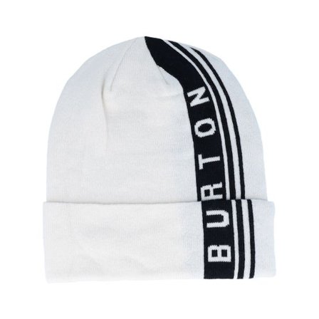 Burton - Vit cuff Beanie - Partylap Beanie Stout White Cuff @ Hatstore
