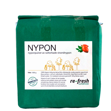 Re-Fresh Superfood Nypon Superfood 1 kg