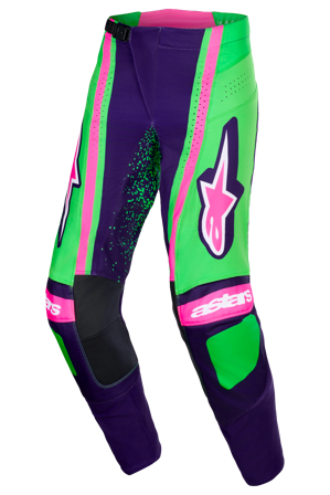 Alpinestars Techstar Nomur MX Trousers Purple/Green/Pink 32