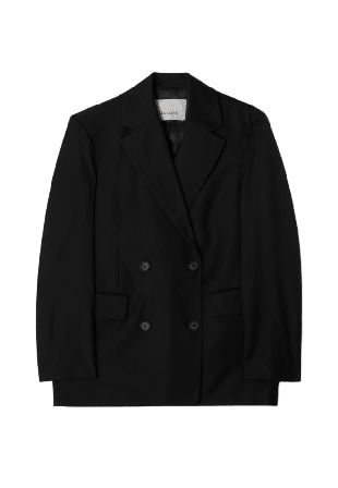 Dagmar Classic Wool Blazer Kavajer Dam Svart 38