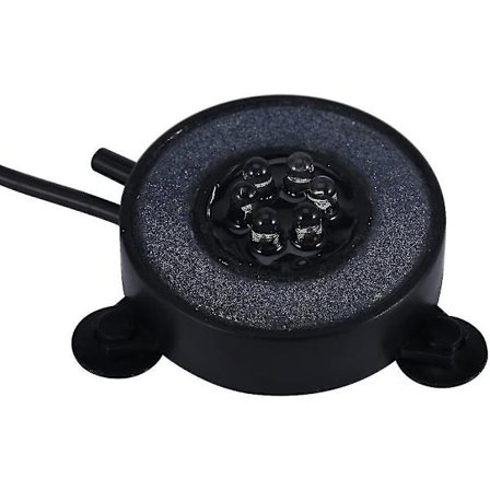 Värillinen 6 LED-valolla varustettu vedenkestävä akvaariokuplakalatankki