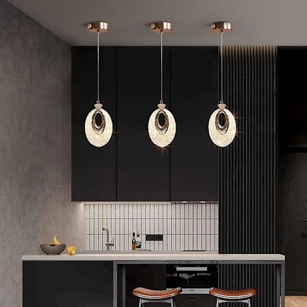 LED-pendellampe nattbord 9 cm lanterndesign moderne