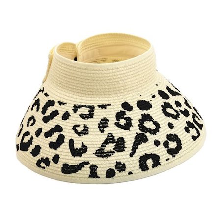 Solskydd för kvinnor med bred brätte, vikbar strandhatt